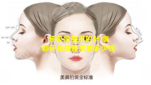 环吸抽脂用的针 腹部环吸抽脂需要多少钱